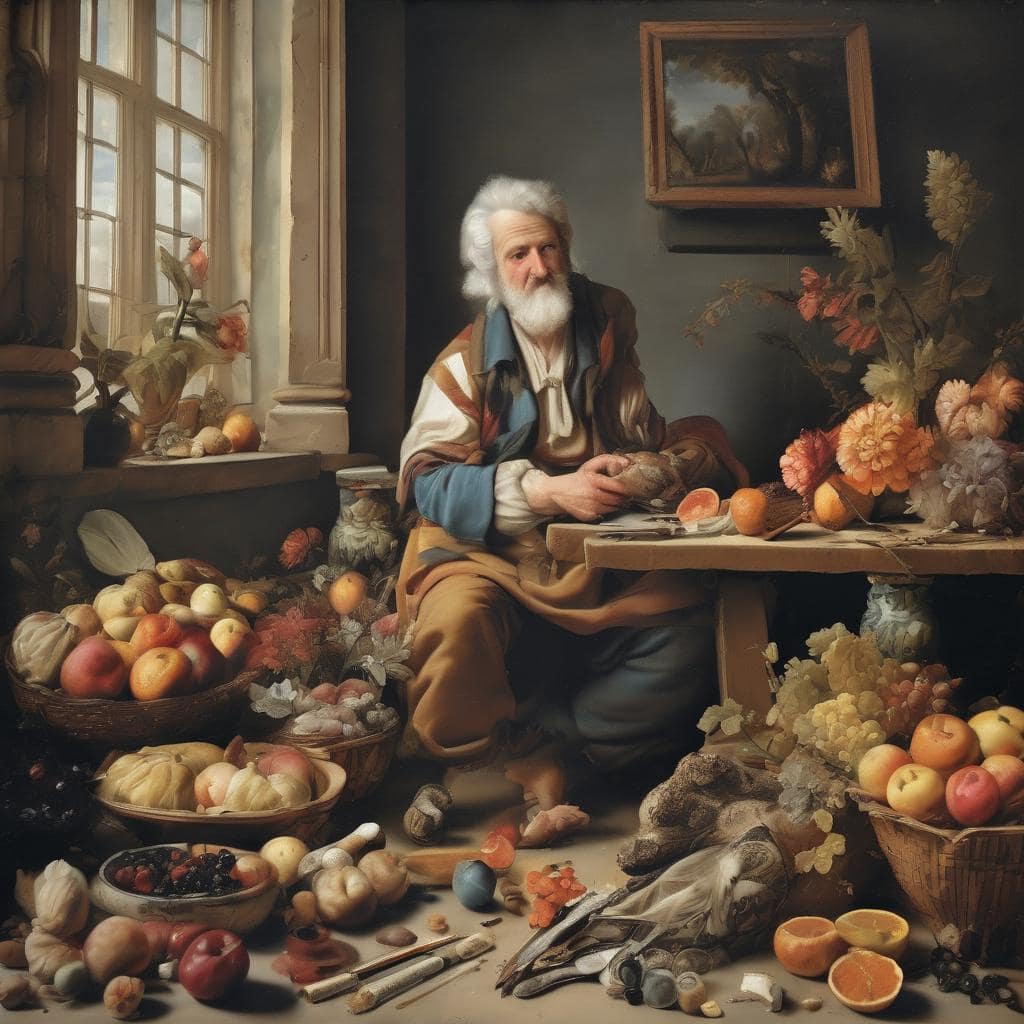 Καλλιτεχνικές τεχνικές και αναλύσεις σε έργο ζωγραφικής με όφελος από την τέχνη και τη δημιουργικότητα.